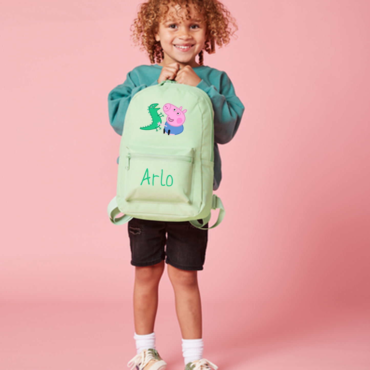 Personalised Kids Mini Backpack Bag - different colour options available