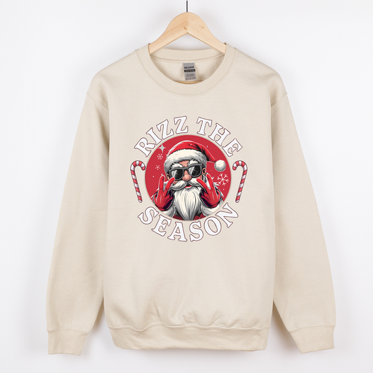 Rizz The Season - Santa Christmas Jumper