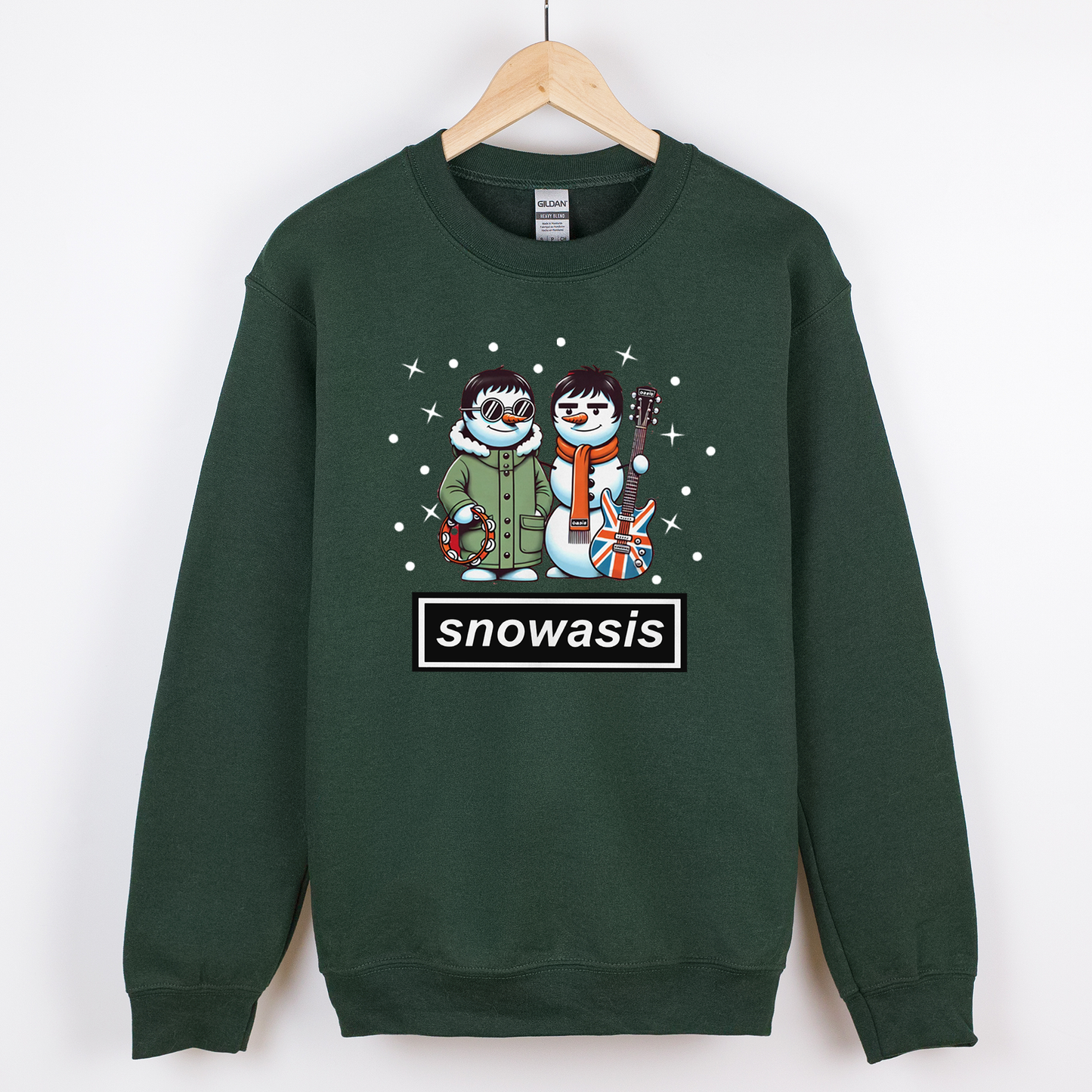 SNOWASIS Dark Green Sweater Sweatshirt
