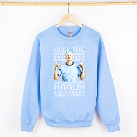 Deck The Haals - Haaland Christmas Sweater Sweatshirt