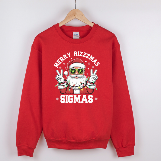 Merry Rizzmas Sigmas - Santa Christmas Jumper