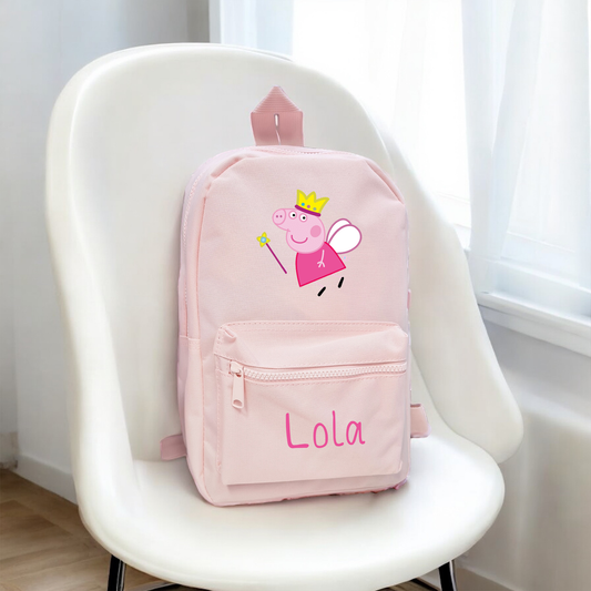 Personalised Kids Mini Backpack Bag - different colour options available