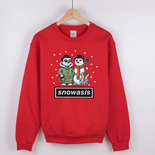SNOWASIS Red Sweater Sweatshirt