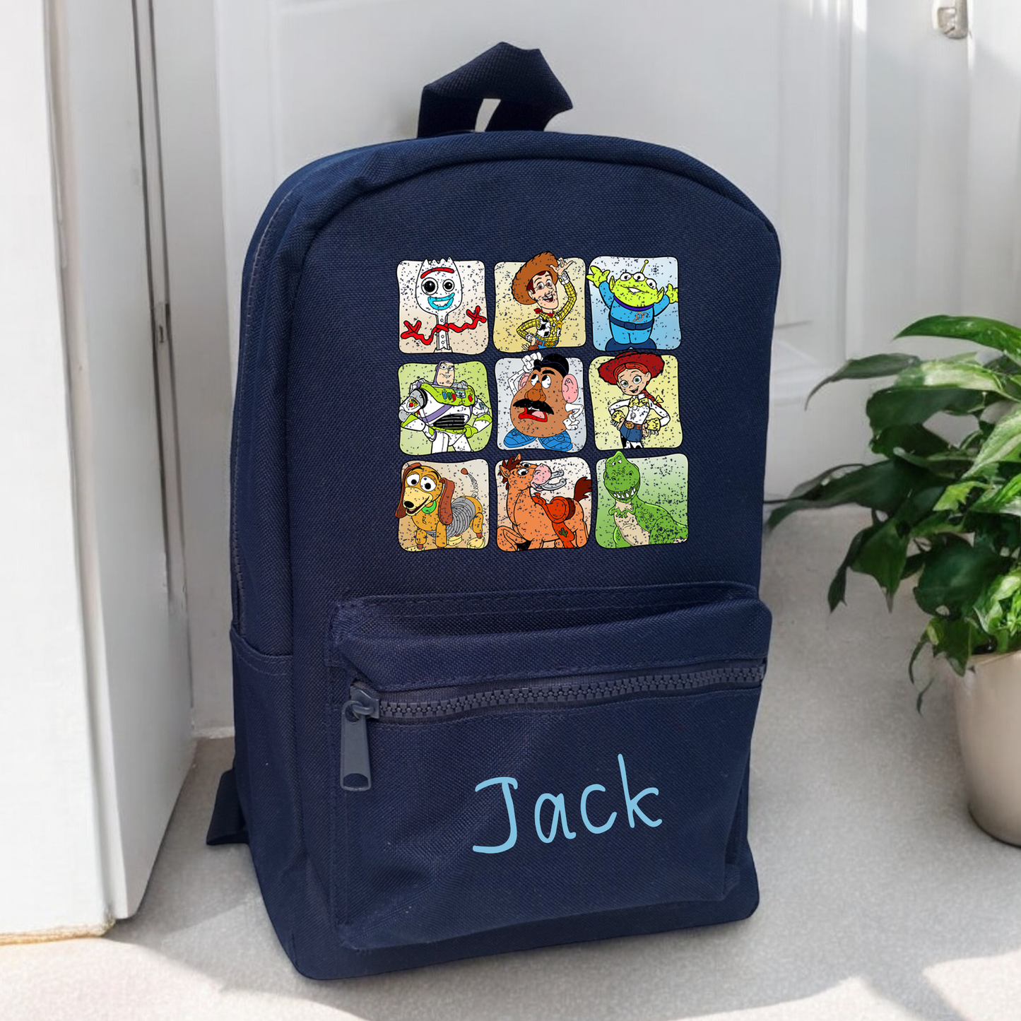 Personalised Kids Mini Backpack Bag - different colour options available