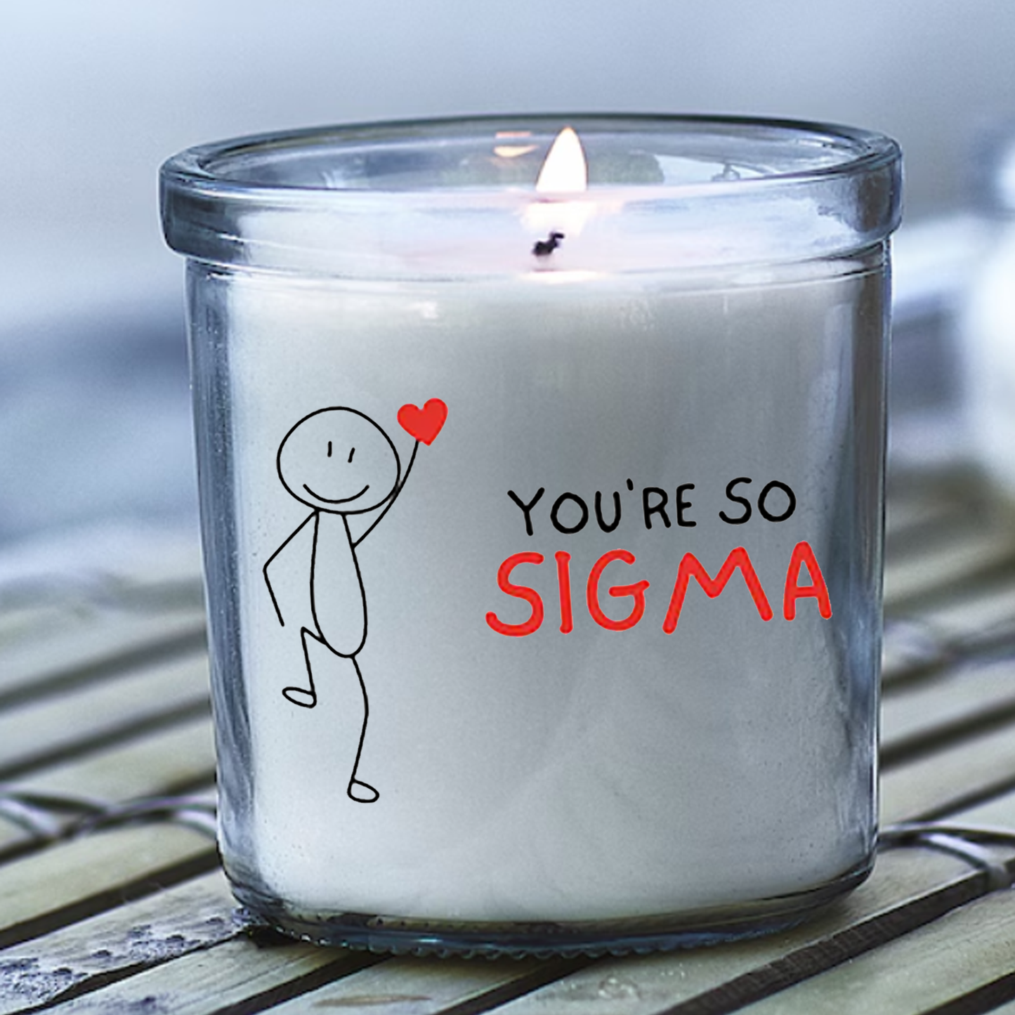You're So Sigma Candle